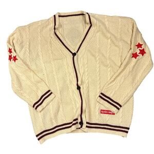 Swiftie Inspired  Red Taylor's Version Cardigans Knit Sweater XL